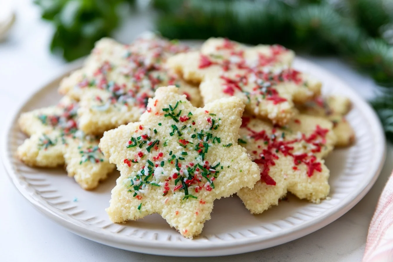 Keto Christmas Sugar Cookies That Hold Their Shape Perfectly