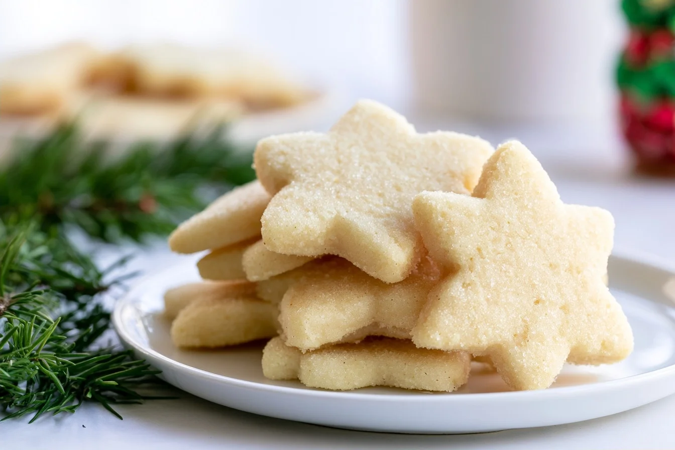 Keto Christmas Sugar Cookies