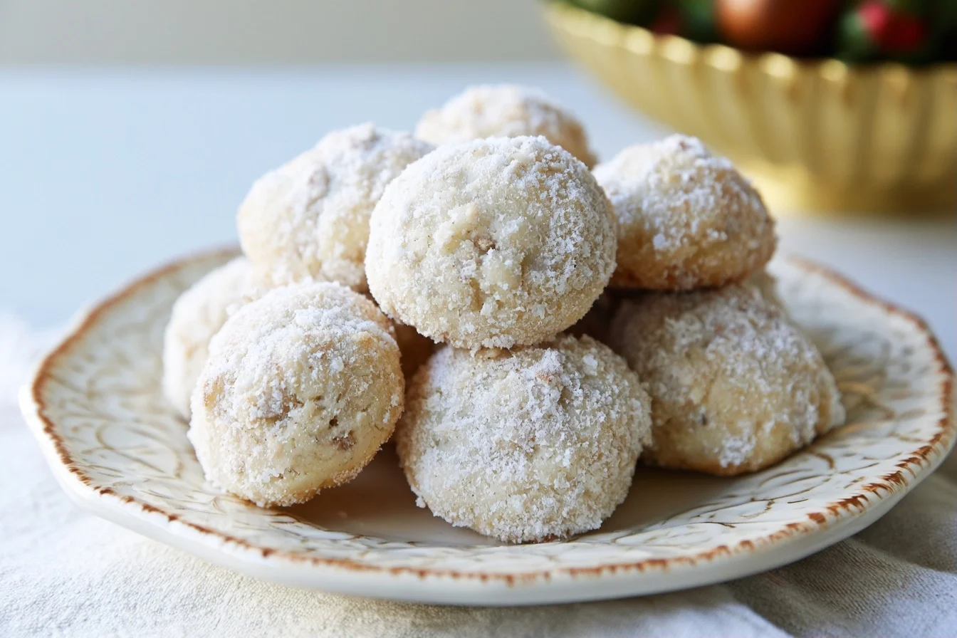 Keto Mexican Wedding Cookies That Melt in Your Mouth