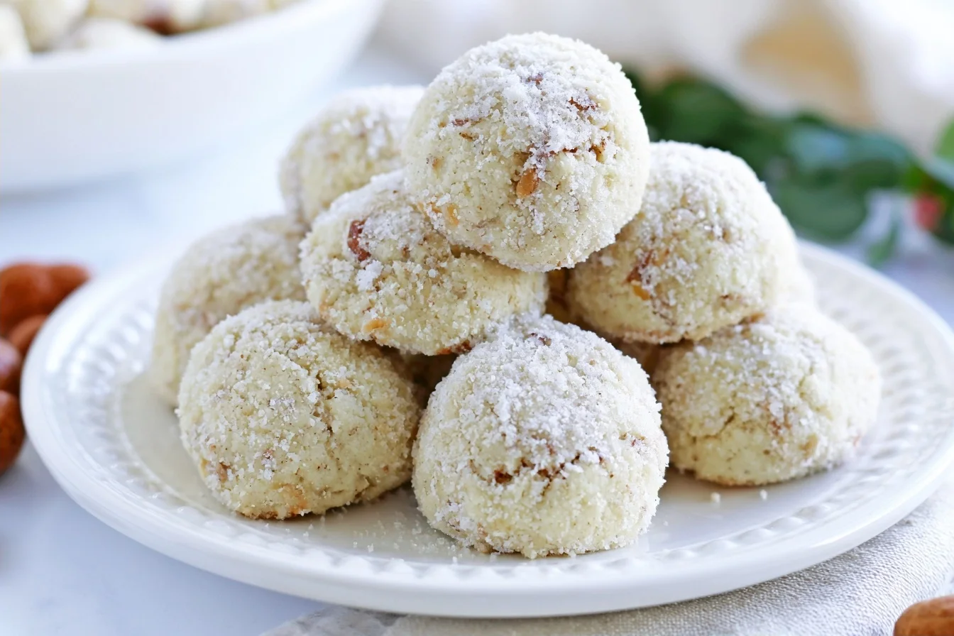 Keto Mexican Wedding Cookies