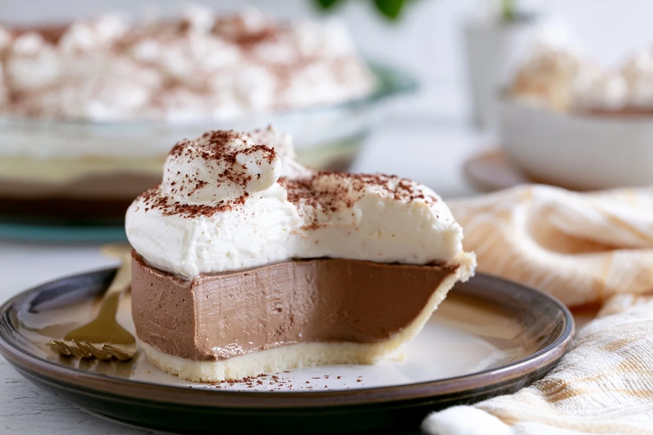 Keto French Silk Pie