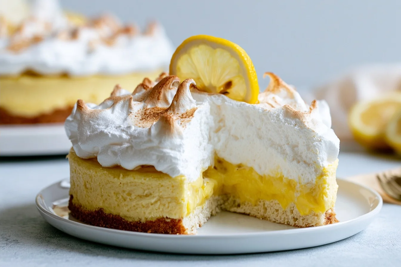Keto Lemon Meringue Pie