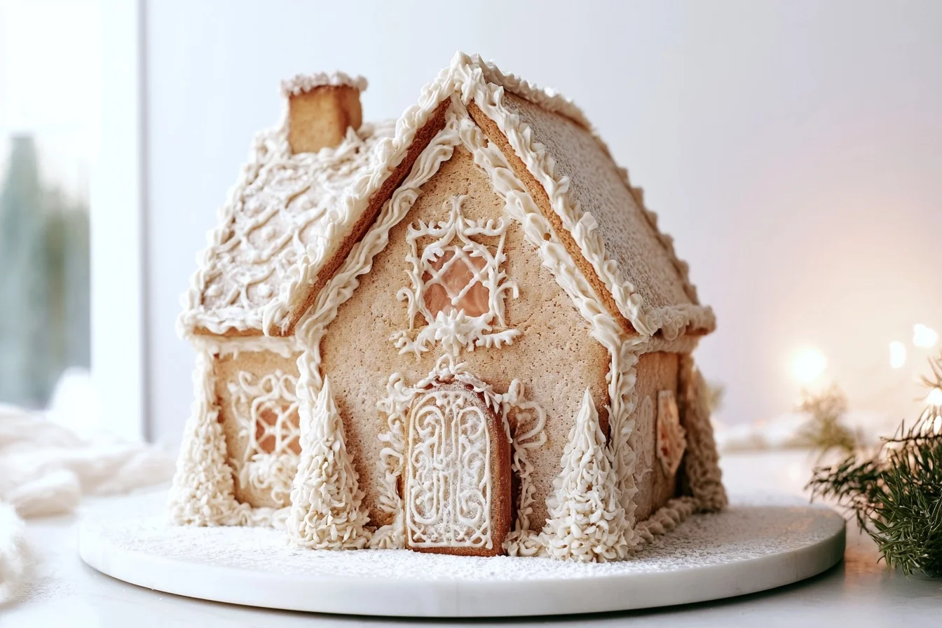 Keto Gingerbread House