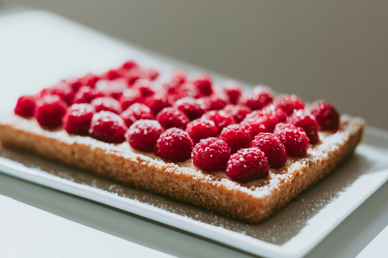 Keto Raspberry Tart with Almond Flour Crust Recipe
