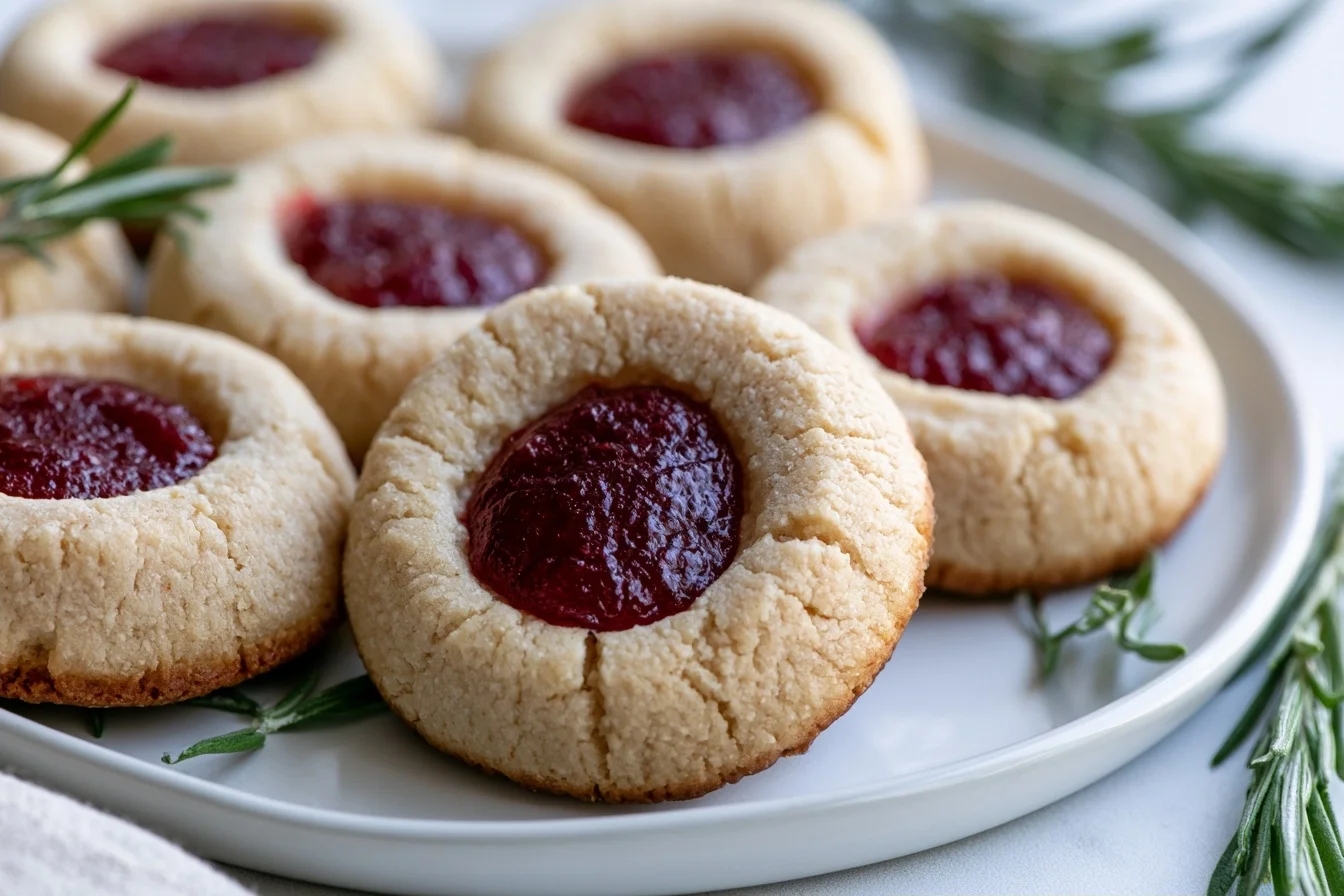 Keto Thumbprint Cookies