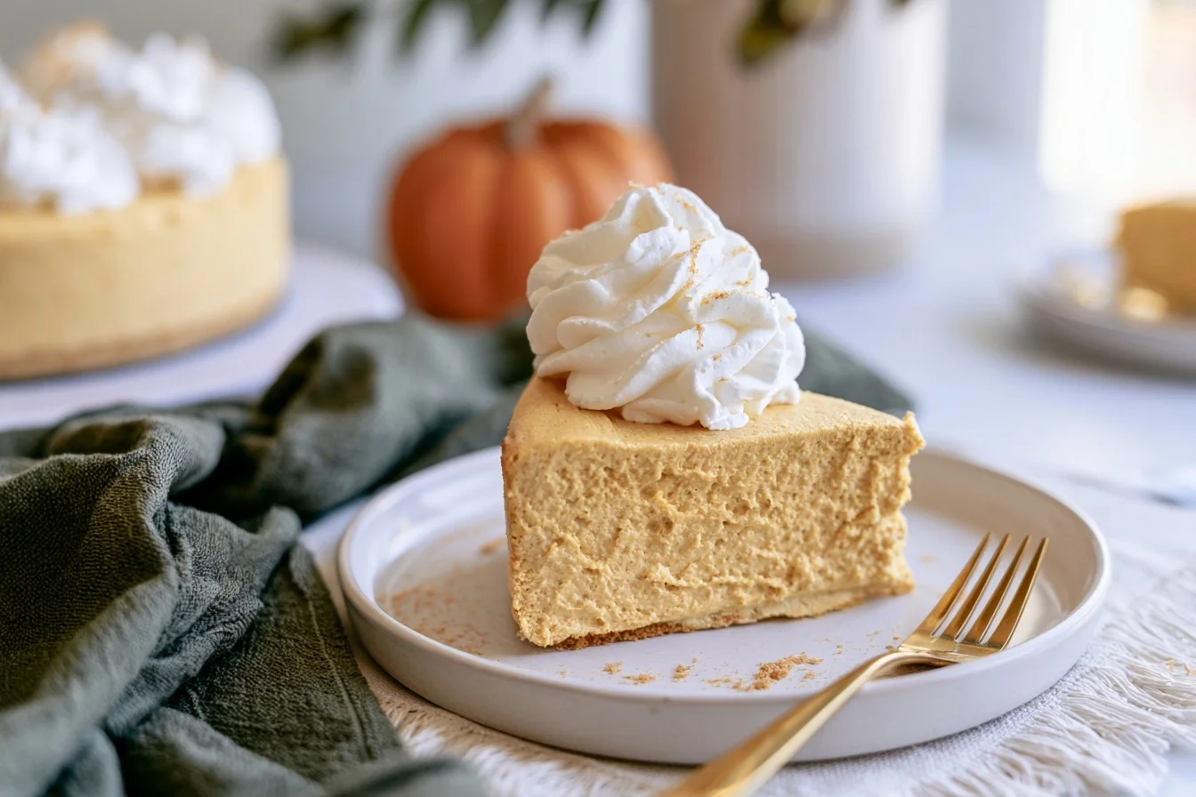 Keto Pumpkin Chiffon Pie