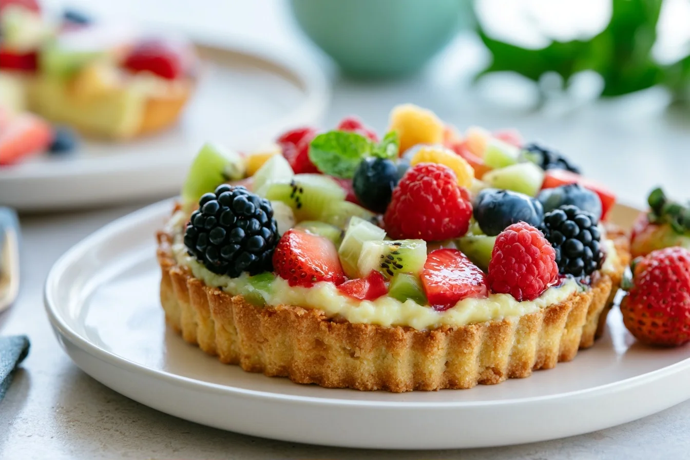 Keto Fruit Tart