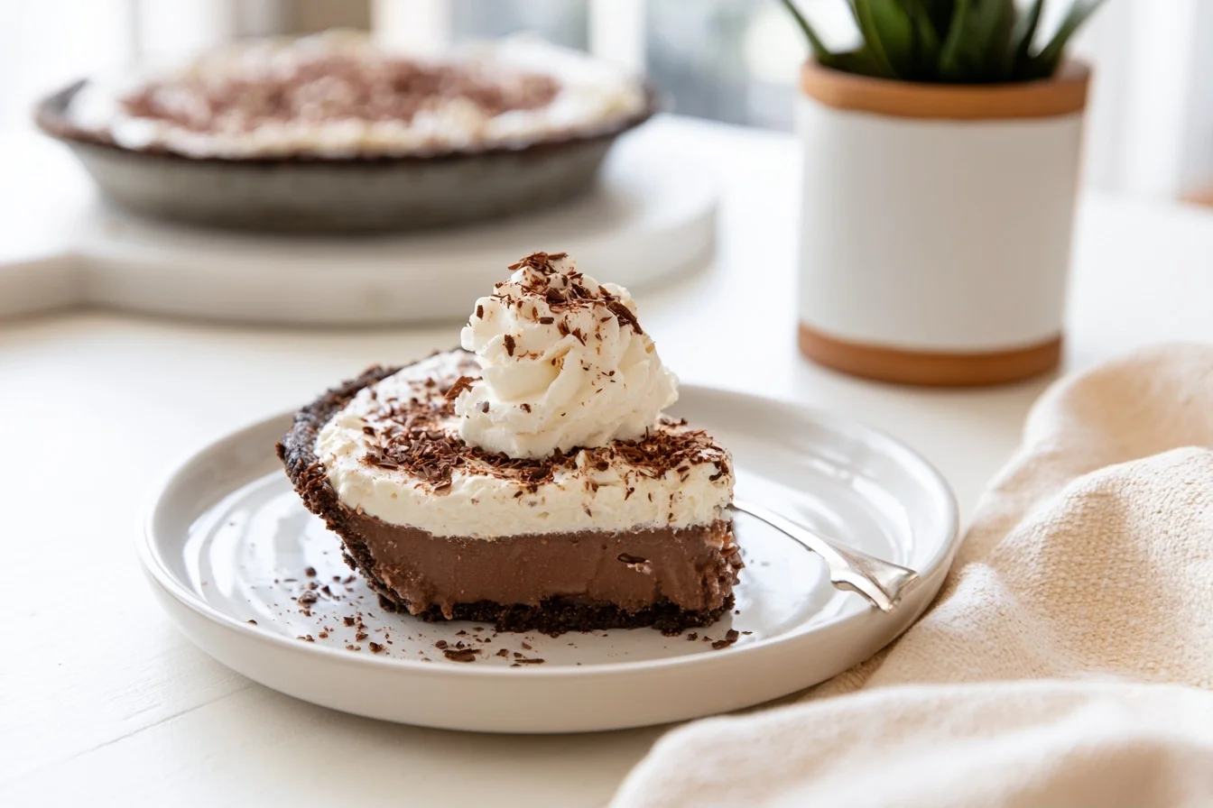Keto Chocolate Cream Pie That’s Rich, Decadent & Only 4g Net Carbs