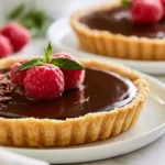 keto chocolate ganache tart