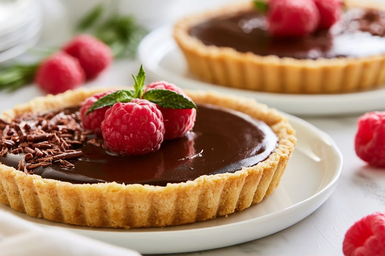 Keto Chocolate Ganache Tart: Silky No-Bake Dessert