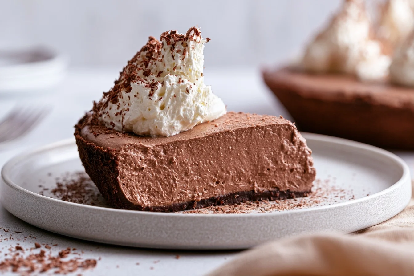 Keto Chocolate Silk Pie: Decadent Low-Carb Dessert Recipe